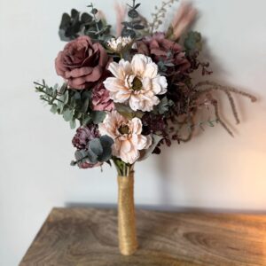 Pink & Neutral Bridal Bouquet