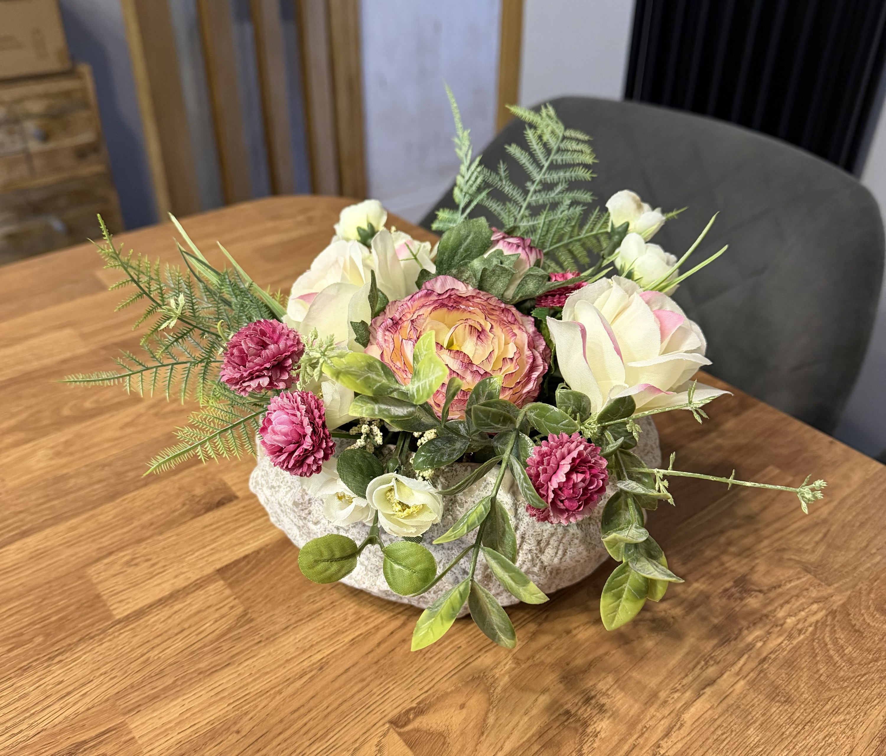Pink Stone Arrangement